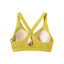 Tank Tops For Women With Chest Pad Backless Camisole Tube Vest Sando V Neck Sleeveless Sexy Casual Plain Trendy