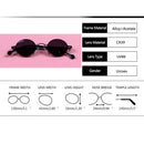 Oval Sunglasses Men Men'S Glasses Punk Vintage Designer Anti-Glare Sun Glasses For Women Trendy