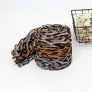 Women's Scarf Winter Keep Warm Leopard Crinkle Foulard Long Soft Designer Large Scarf Cotton Shawl