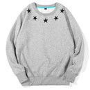 Pentagram Casual O-neck Full Hoodie Hip Hop Men Sweatshirt