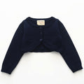 Kids Cardigan Autumn Spring Girl Cotton Sweater Children Clothes Cardigan Solid Lovely Long Sleeve Knitwear