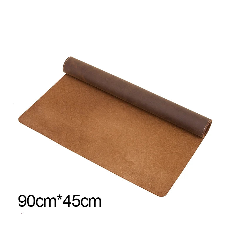 Leather Office Desk Mat Large Size MousePad and Keyboard Pad Table Cover Pads Gamer For Laptop Computer