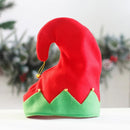 Plush Made with Metal Bell Decoration for Christmas Santa's Helper Hats Caps in Strongly Contrast