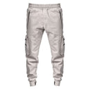 Autumn Cargo Pants Men Casual Pants Slim Legs Outdoor Running with Multiple Pockets Sweatpants