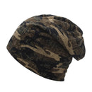 Autumn Women Skullies Beanies Hats for Men Winter Knitted Hat Cap Gorro Camouflage Unisex Skull Balaclava Warm Bonnet Beanie Cap