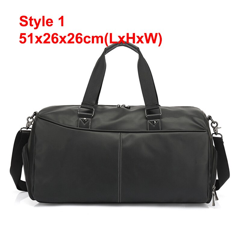 Men Handbag Leather Large Capacity Travel Bag Shoulder Bag Male Hand Duffle Tote Bag Casual Messenger Bags