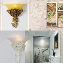 Flower Wall Lamp Gold Mirror Light Wall Sconce Bedside Decor Nordic Modern Led Lighting Fixtures Luminaire