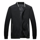 Mens Bomber Jacket Spring Autumn Male Business casual jacket Thin Casual Coat Top Men's windbreaker Jacket