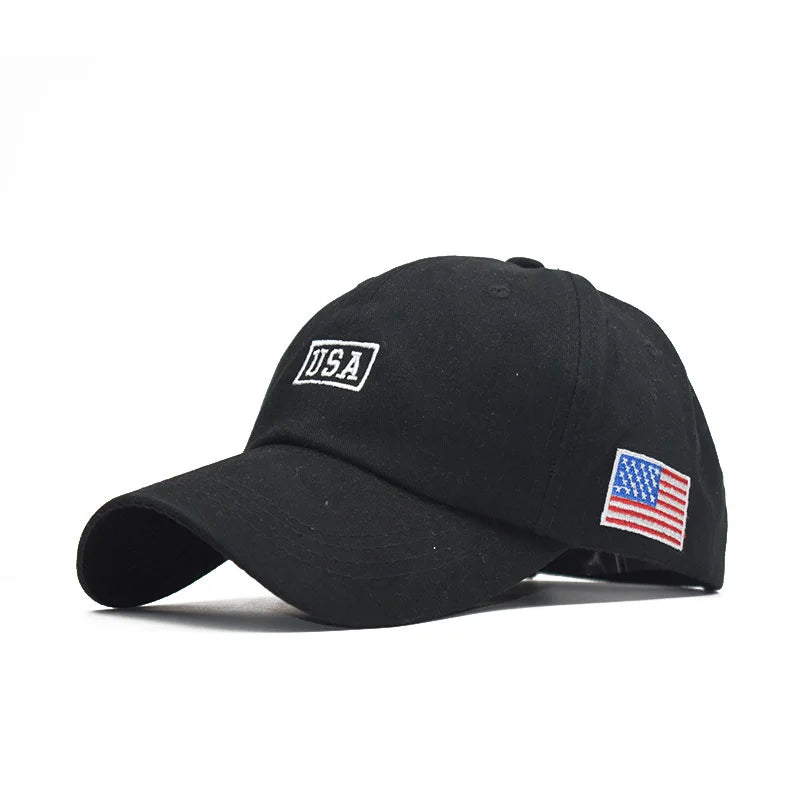 American Flag Baseball Caps For Streetwear Cap Cotton Snapback Hats