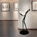 Creative Floor Lamps Villa Living Room Mall Model Room Sales Office Sitting Floor Lamp Foot Switch For Bedroom