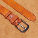 Men leather belt Retro top Genuine Leather Belts for men