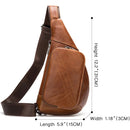 Genuine Leather Men's Shoulder Bag Men's Messenger Bag Small Crossbody Bags