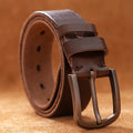 Top genuine leather belts for men luxury designer high brown male belt