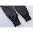 Men Streetwear Ribbons Multi-pocket Mens Trousers Harajuku Sweatpants Joggers Male