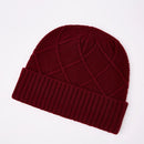 Australian Wool Winter Men Knit Slouchy Beanie Hat Cashmere Skullies Hats For Women Caps