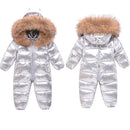 Winter Warm Kids Down Coat Thicken Waterproof Snowsuit Infant Jumpsuit Parka Baby Girl Boys Romper