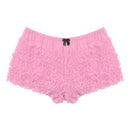Adult Sexy Sissy Underwear Lace Ruffle Dance Shorts Elastic Waist Translucent Boxer Shorts Lingerie Crossdressing Paneities