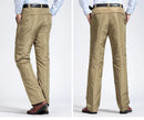 Winter Pants Men Padded Smart Casual Pants for Men Business Down Pants Warm Duck Down Trousers