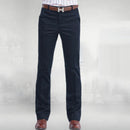 Men Casual FIared pants Slim-fit non-scalding White trousers Male pants wide-leg pants
