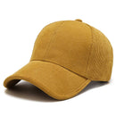 Corduroy Caps For Men Luxury Baseball Cap Snapback Hip Hop Trucker Hats