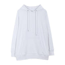 Autumn Long Sleeve Couples Hooded Hoodies Pure Women Cotton High Quality Oversize Style Women Hoodies