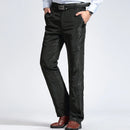 Winter Pants Men Padded Smart Casual Pants for Men Business Down Pants Warm Duck Down Trousers