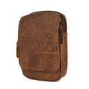 Genuine Leather Men's Belt Bag Waist Pack Male Bag