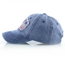 Men's Baseball Caps Embroidered eagle Snapback cap Women Vintage Washed Denim Trucker Bone Adjustable Hip Hop Cap