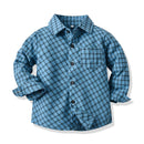 Kids Boys Casual Clothing Set Toddler Boys Long Sleeve White Pants Outfit