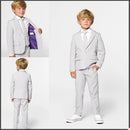 Boys Suits Notched Lapel One Button Formal Children Suit Jacket