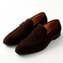 Men Soft Top Grade Genuine Leather Boat Comfortable Slip on Casual Loafer Shoes Flats