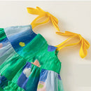 Summer Baby Clothes brother and sister matching clothes Beach suit Seaside Holiday Girls Dress