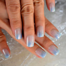 Top Nails Square Shape With Glitter Press On Finger Nails Nails With Designs Short Nails