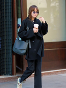 Women Genuine Leather Minimalist Flip Shoulder Crossbody Bags Soft Wide Shoulder Strap Bag