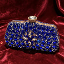 Gold Color Thin Heels Pointed Toe Crystal Design Ladies Shoes Matching Bag Set For Women Pump