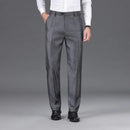 Men Straight Formal Trousers Mens Classic Pants