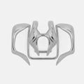 Gothic Geometric Beast Tooth Metal Lip Clip Set For Men Women Party Individuality Face Accessories