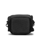 Black waist bag on a white background, Obroi