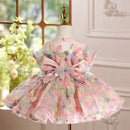 Flower children wedding children's dress girls birthday party evening girls dress