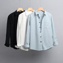 Shirts For Men Solid Comfortable Tops Clothing