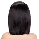 Straight Bob Human Hair Wigs For Women Lace Closure Wigs Short Straight Bob Hair