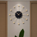 Creative Wall-mounted Clock Living Room Grille Decoration Modern And Simple Home Decoration