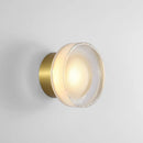 Creative Glass LED Wall Lamp Simple Luxury Lighting Porch Aisle Background Bedroom Bedside Decorative Sconces