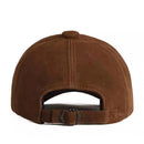 Classic Leather Hat for Men Casual Versatile Kid Suede Leather Autumn Baseball Caps Male