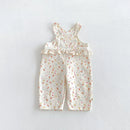 Girls' Lace Overalls Autumn Baby Casual Pants Children's Autumn Pants