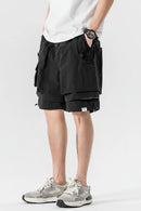 Summer Outdoor Tooling Function Shorts Men's Loose Quick Dry Sports Cargo Shorts Man Short Pant