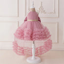 Sequin Baby Party Girl Dresses Toddler Trailing Birthday Princess Dress