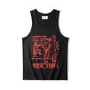 Summer Retro Sleeveless T-shirt Men's Cotton Washed Casual Vest