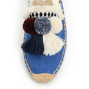 Women's Slippers Espadrilles Fluffy Ball Mule Slides Shoes Outside Spring women sandals