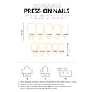 24pcs Ice Transparent Pink False Nails Almond Press On Nails Spring Charming False Nail Tips